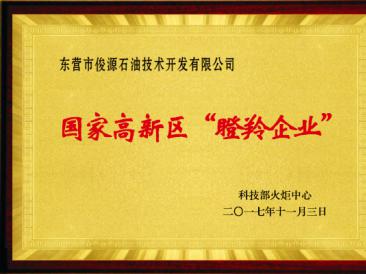 國家高新區(qū)“瞪羚企業(yè)”